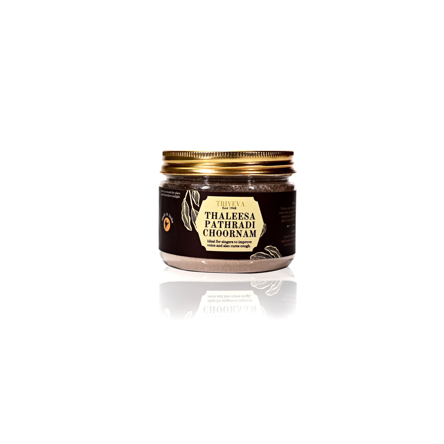 Triveva's Authentic Ayurvedic Thaleesapathradi Choornam: