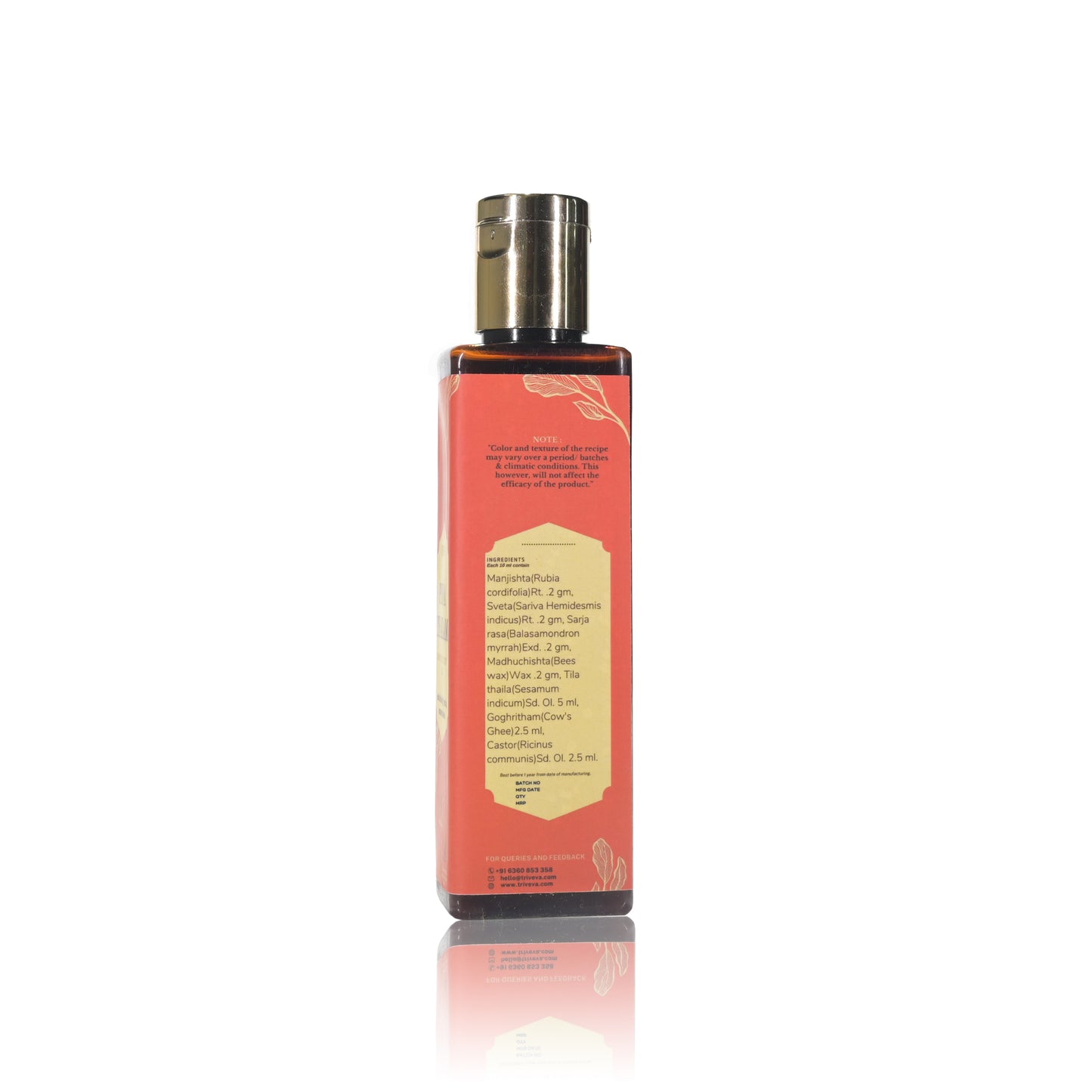 Triveva's Authentic Ayurvedic Pinda Thailam