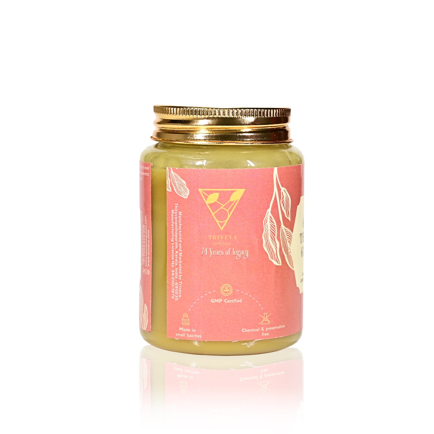 Triveva's Authentic Ayurvedic Gulguluthikthakam Ghritham