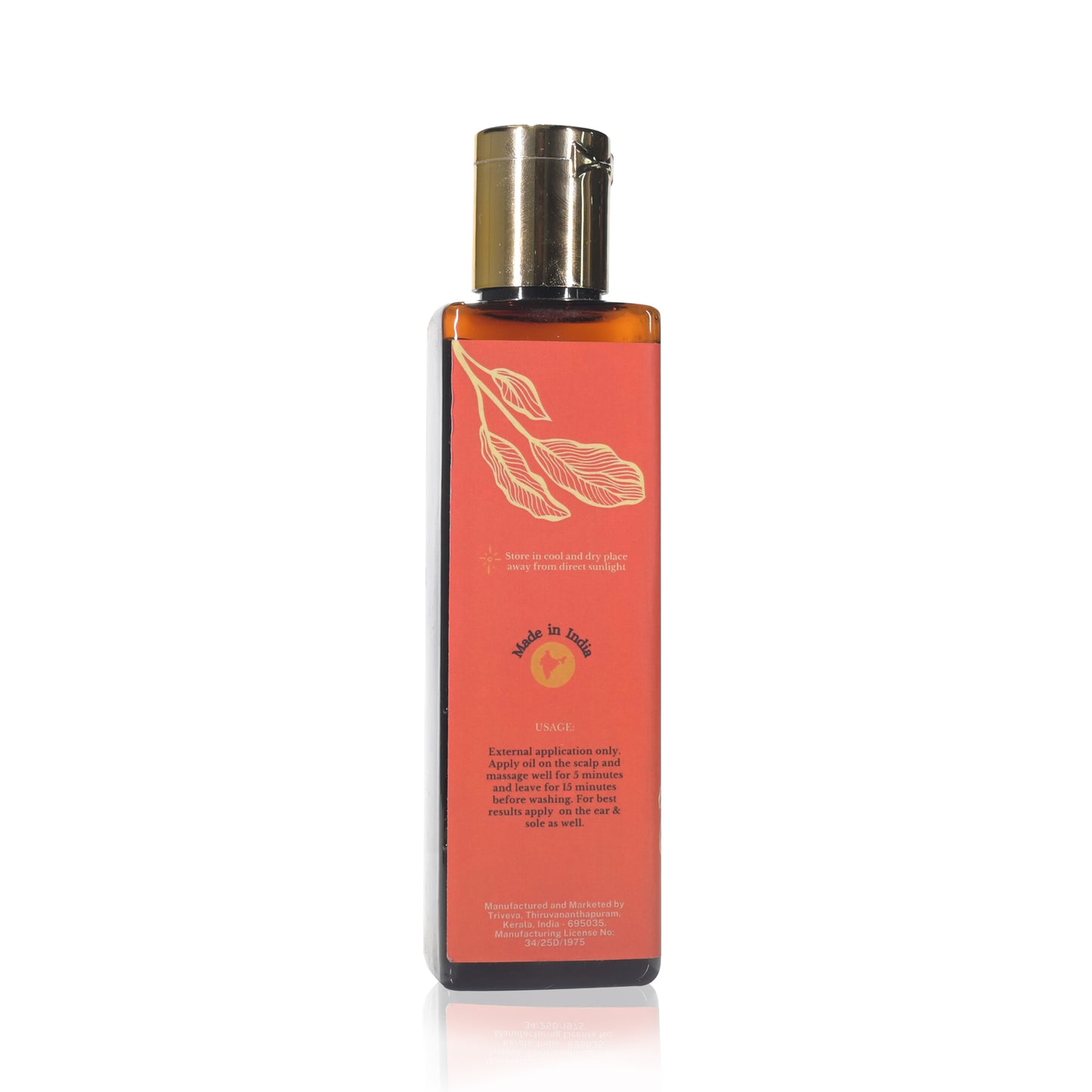 Triveva's Authentic Ayurvedic Kayyunyadi Keram for a Healthy Hair