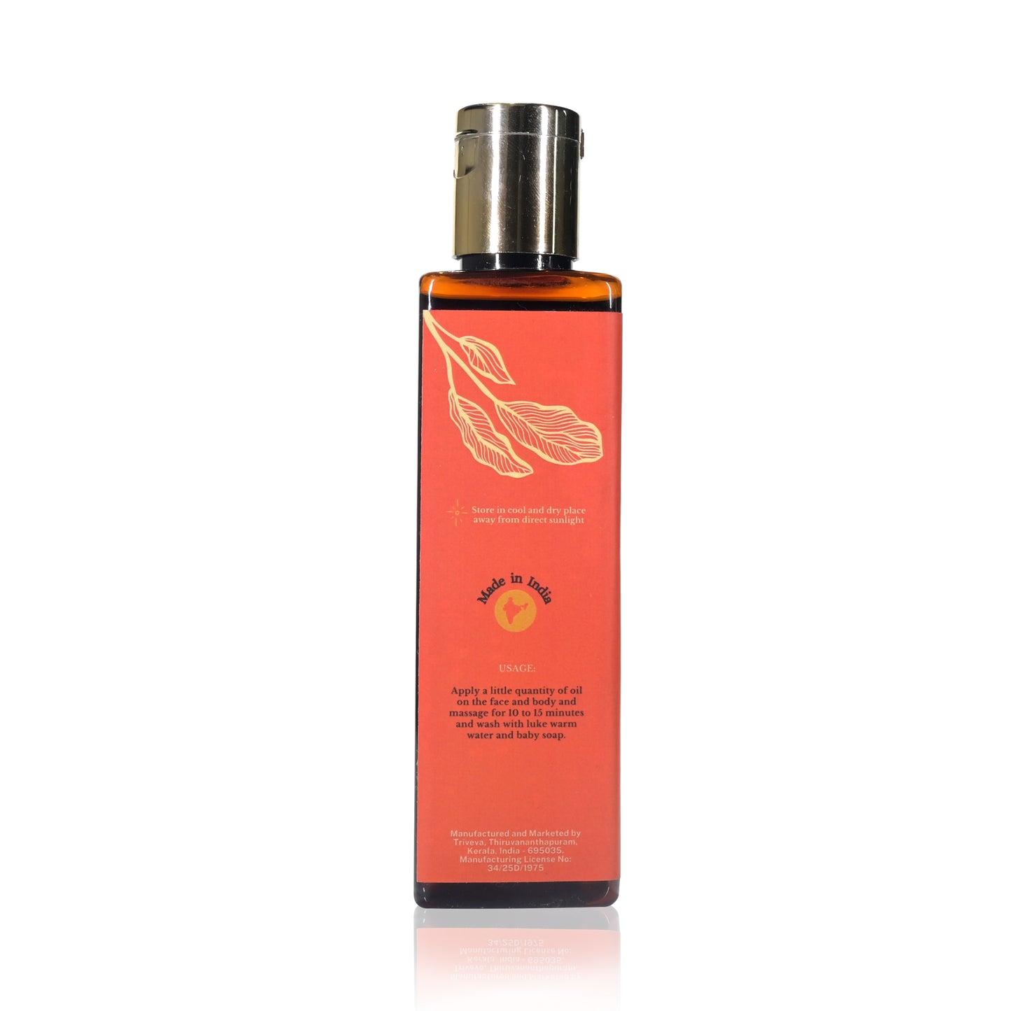 Triveva's Authentic Ayurvedic Nalpamaradi Keram (A Complete Mother & Baby Oil)