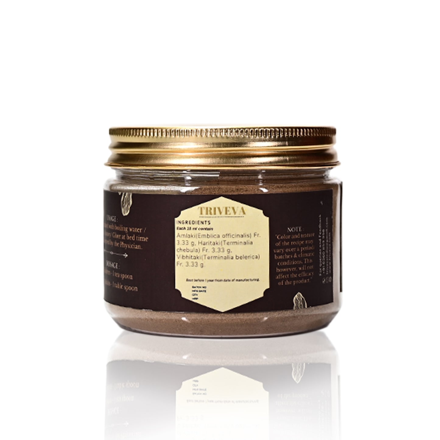 Triveva's Authentic Ayurvedic Triphala Choornam