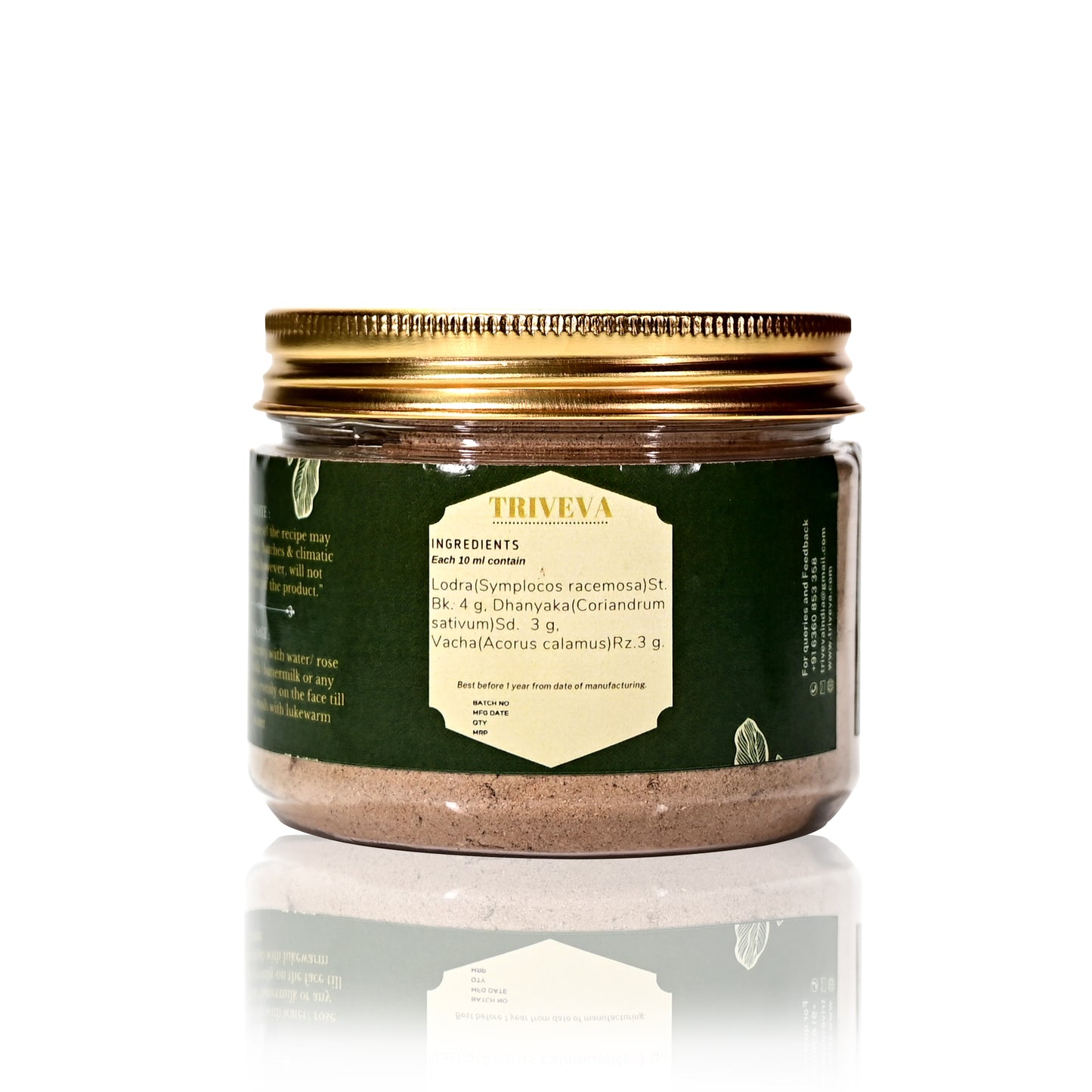 Triveva's Authentic Ayurvedic Lodradi Choornam
