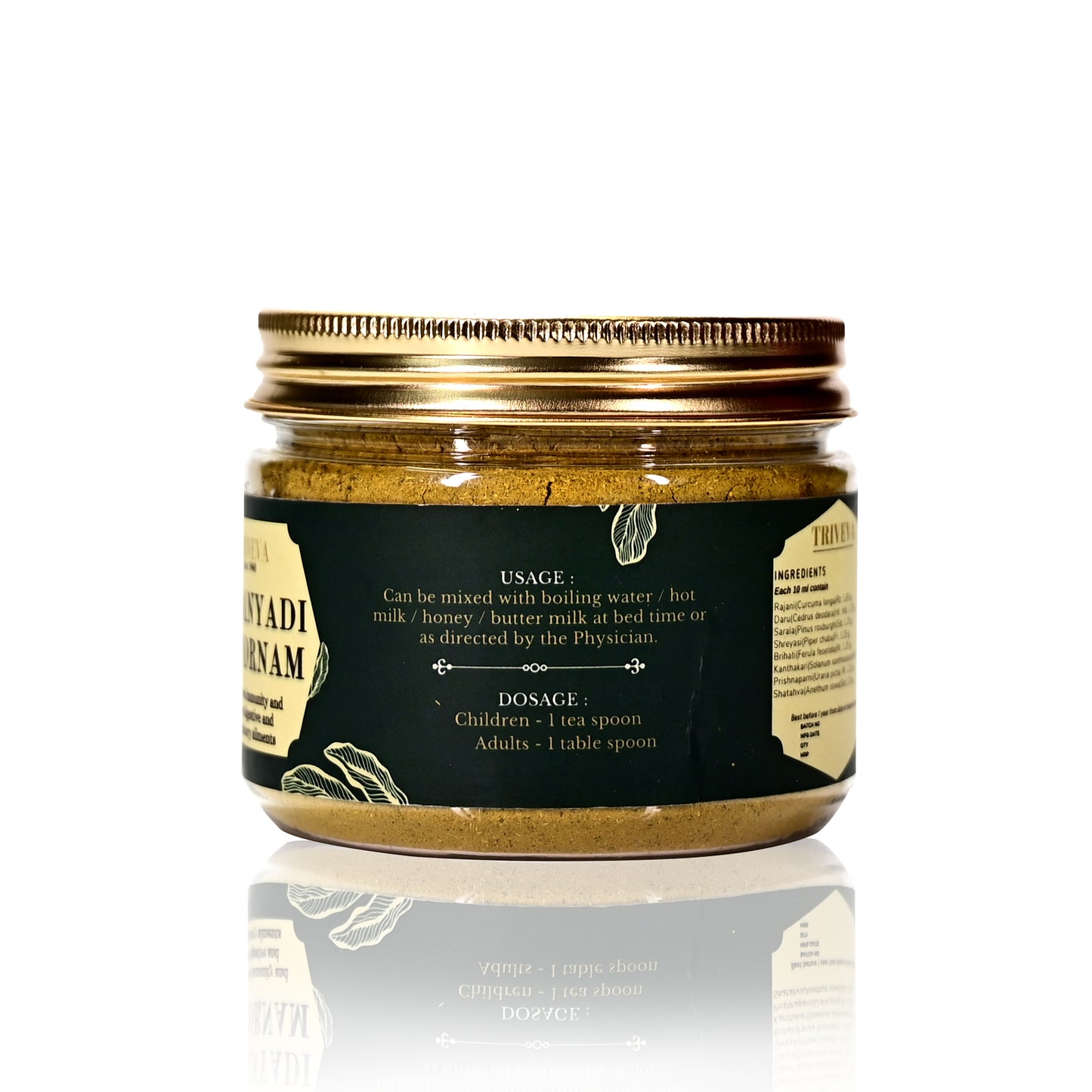 Triveva's Authentic Ayurvedic Rajanyadi Choornam