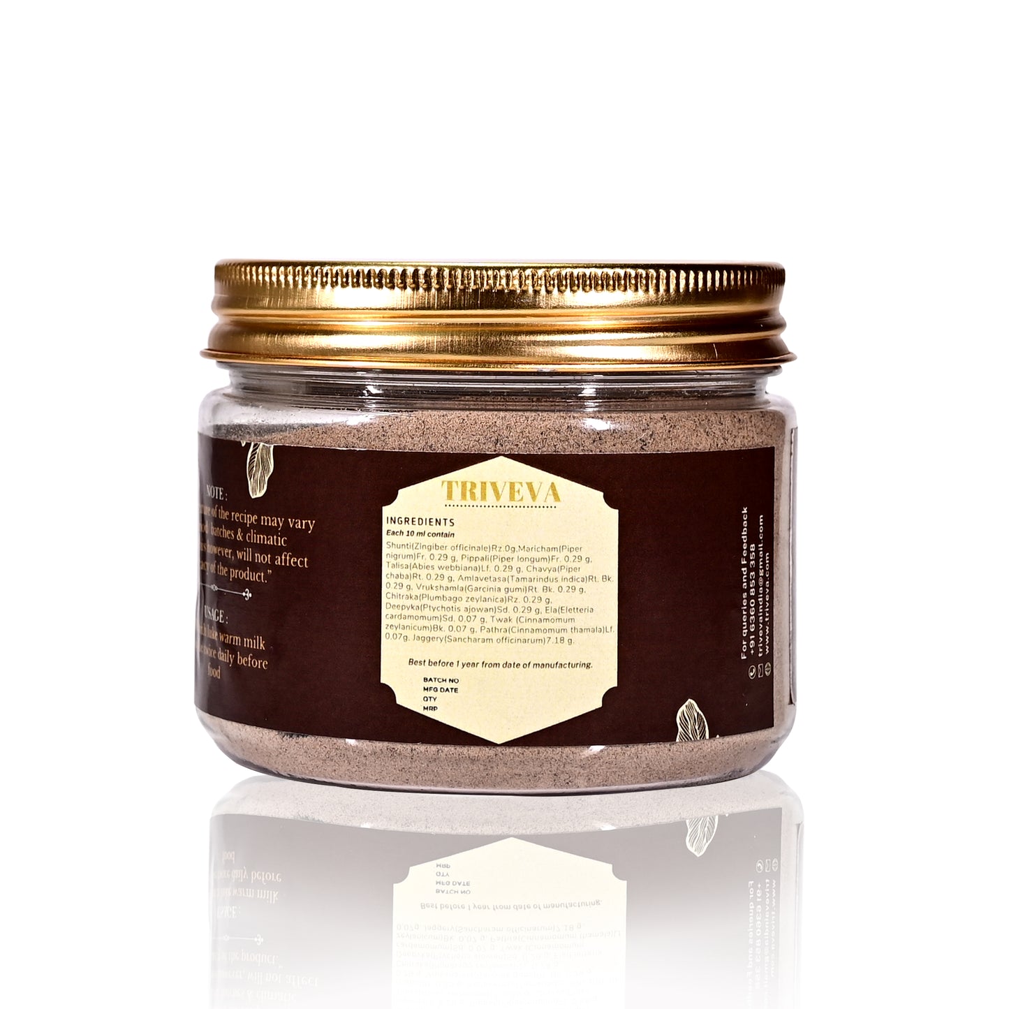 Triveva's Authentic Ayurvedic Vyoshadi Vatakam