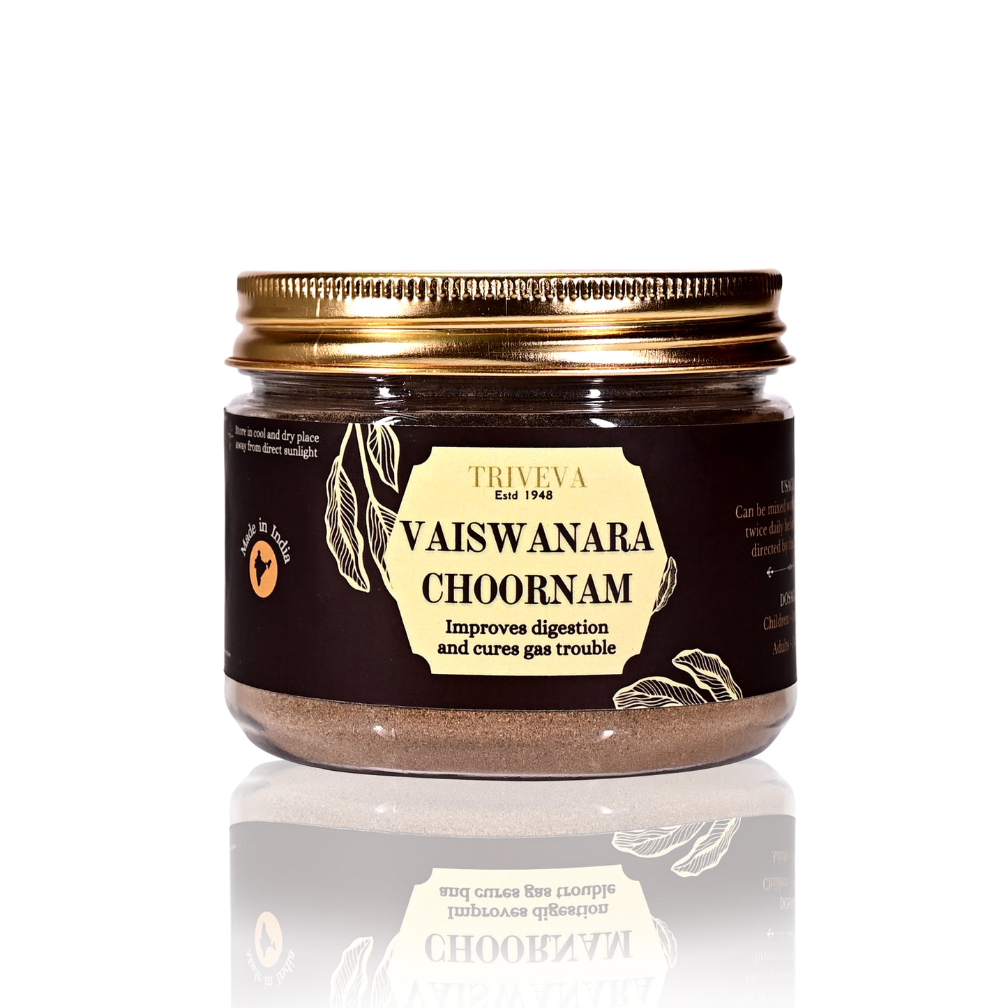 Triveva's Authentic Ayurvedic Vaiswanara Choornam