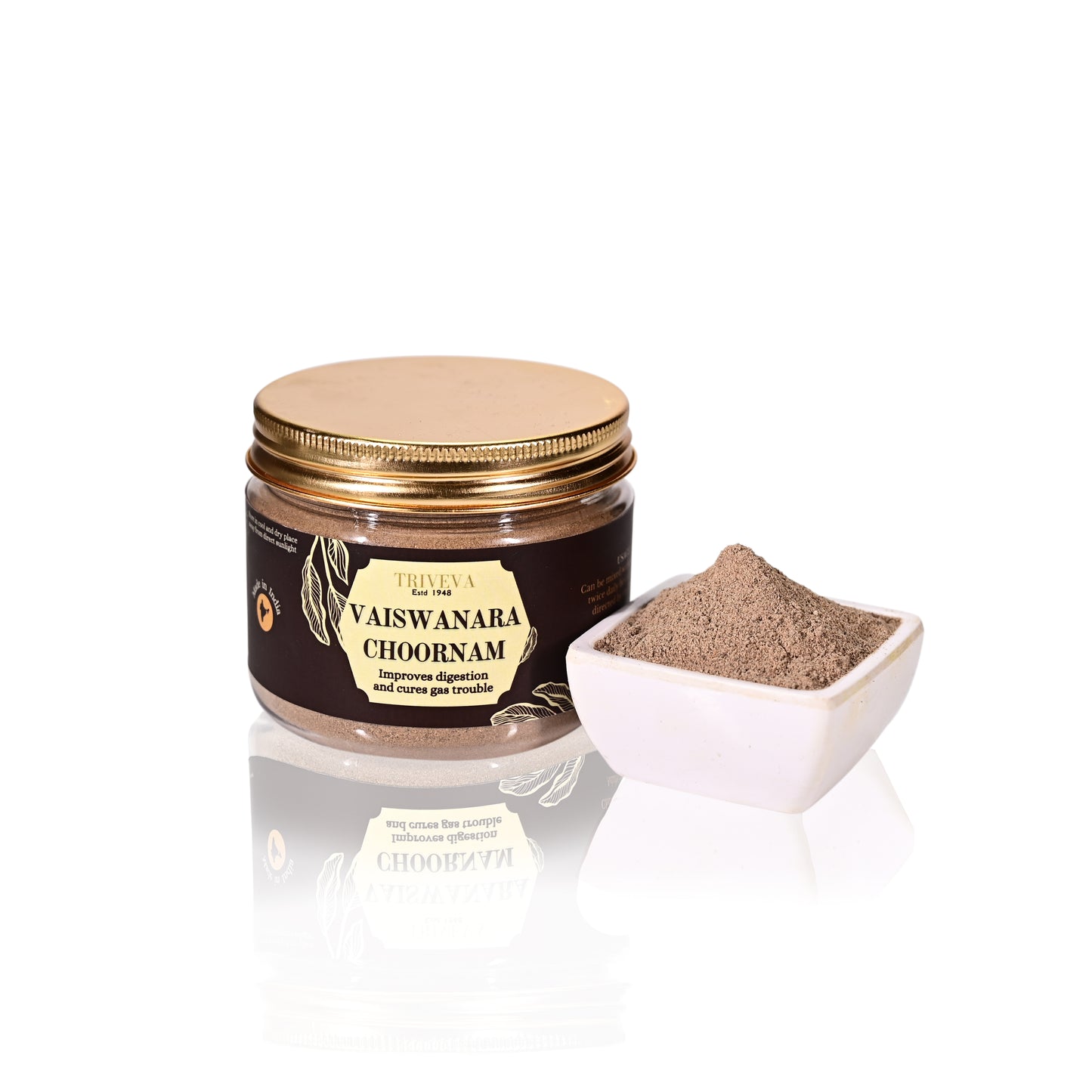 Triveva's Authentic Ayurvedic Vaiswanara Choornam