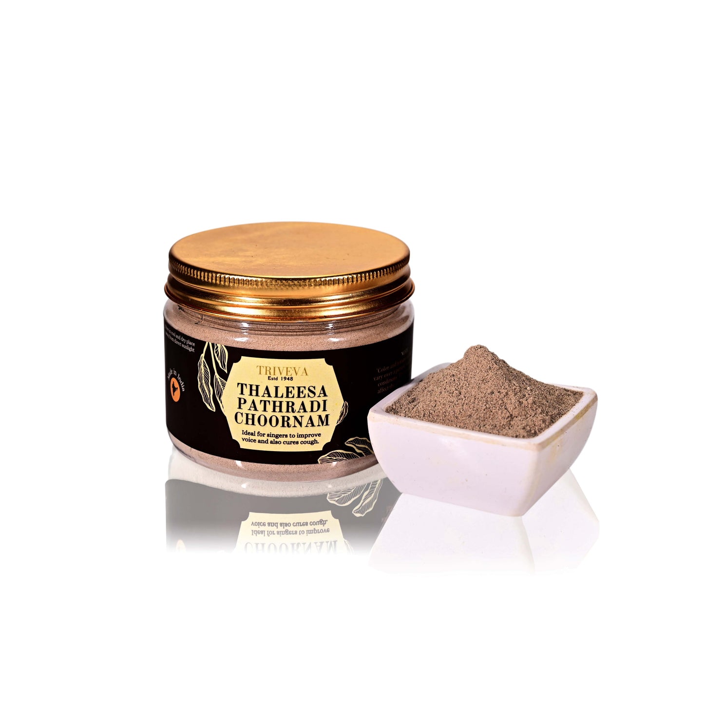 Triveva's Authentic Ayurvedic Thaleesapathradi Choornam: