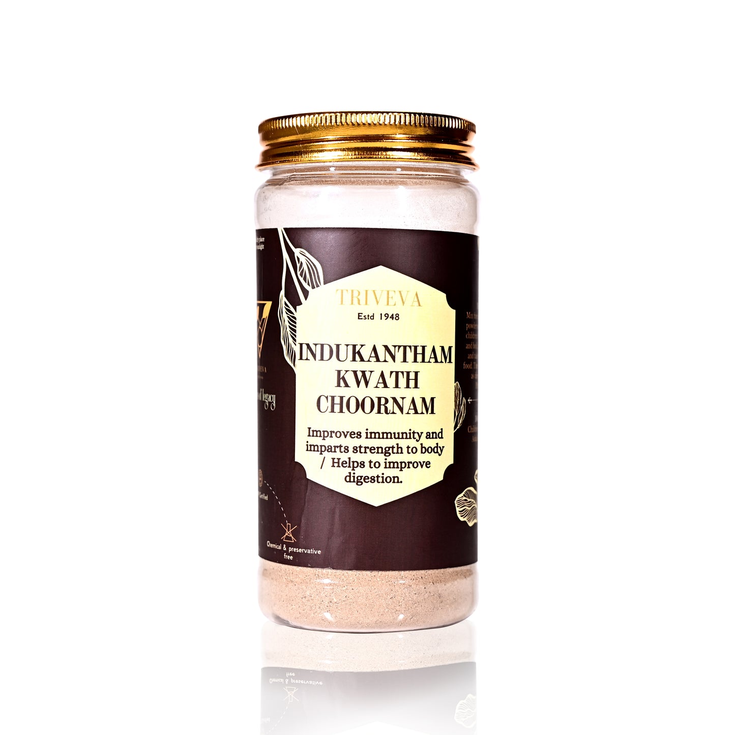 Triveva's Authentic Ayurvedic Indukantham Kwath Choornam
