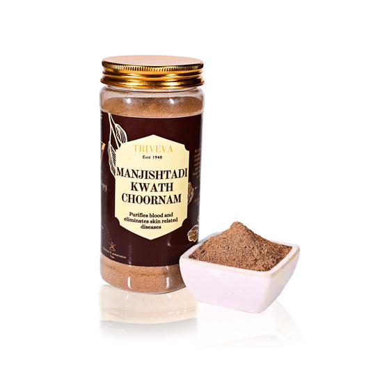 Triveva's Authentic Ayurvedic Manjishtadi Kwath Choornam