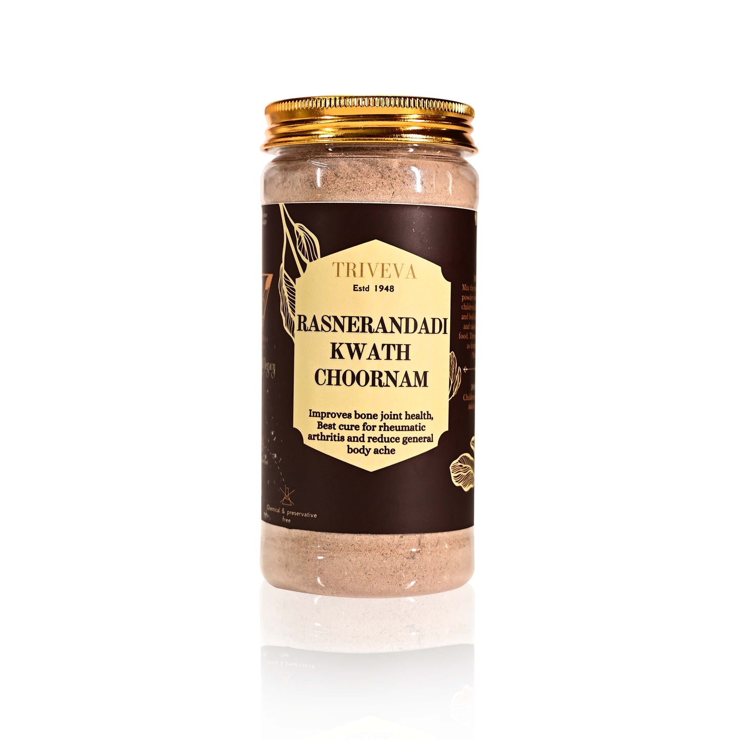 Triveva's Authentic Ayurvedic Rasnairandadi Kwath Choornam